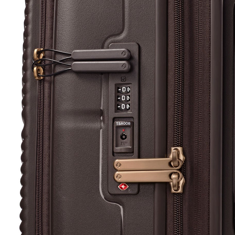 Paralux Carry-On Spinner in the color Coffee Bean. image number 6