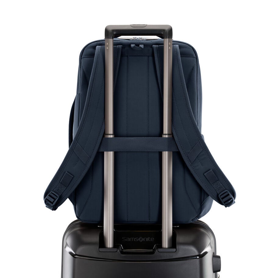 Better Than Basic Travel Backpack in the color Midnight Blue. image number 6