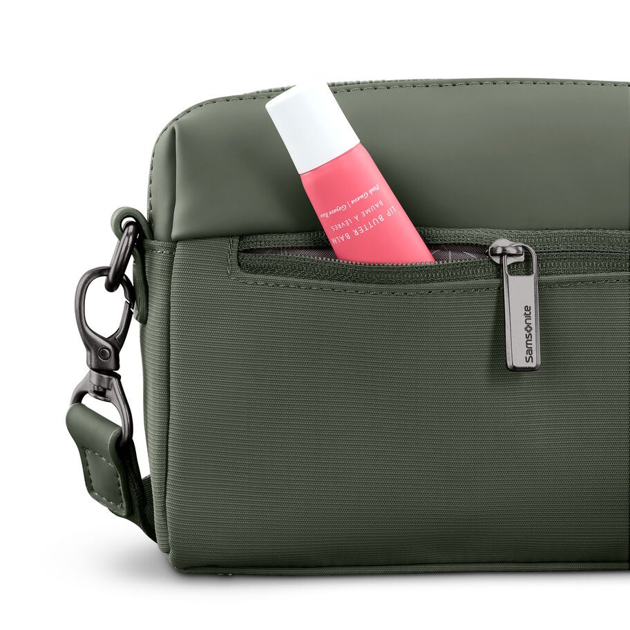 Better Than Basic RFID Crossbody in the color Olive. image number 2
