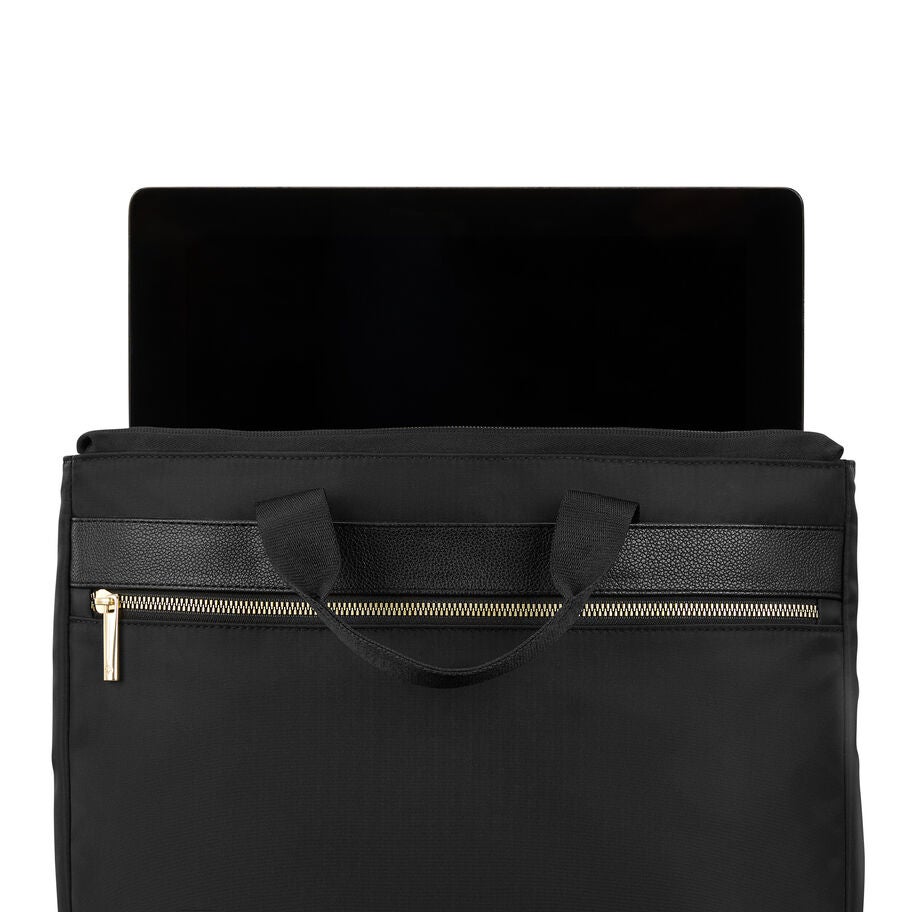 Mobile Solution 2 Convertible Slim Brief in the color Black. image number 2