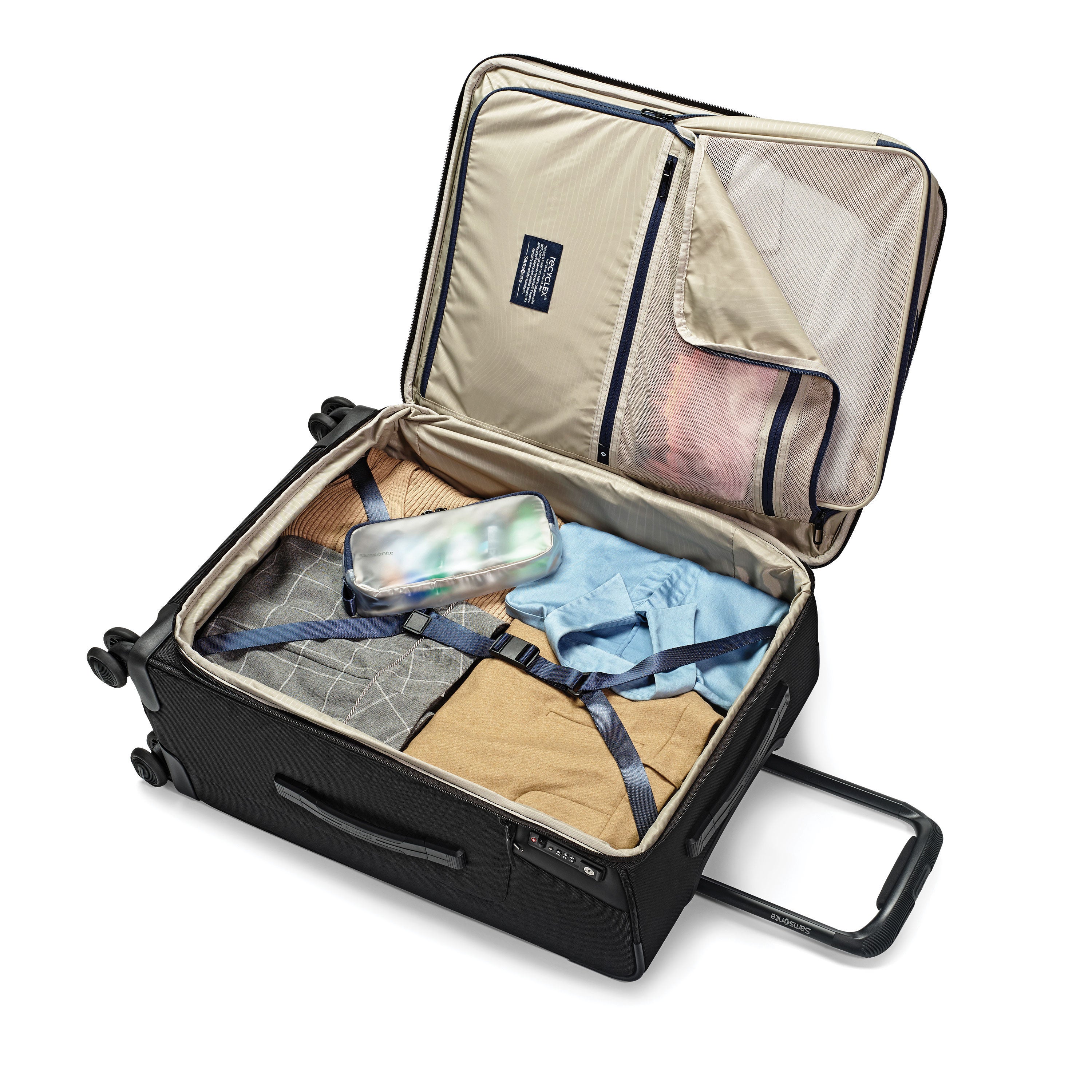 Armage II Large Expandable Spinner Large Checked Luggage Samsonite