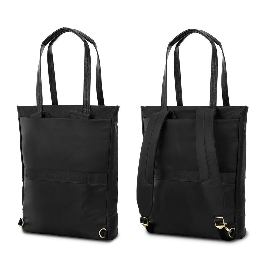 Mobile Solution 2 Convertible Backpack in the color Black. image number 6