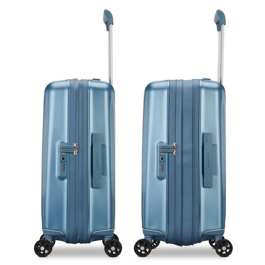 UpLIFT Hardside Carry-On Spinner in the color Elemental Blue. image number 3