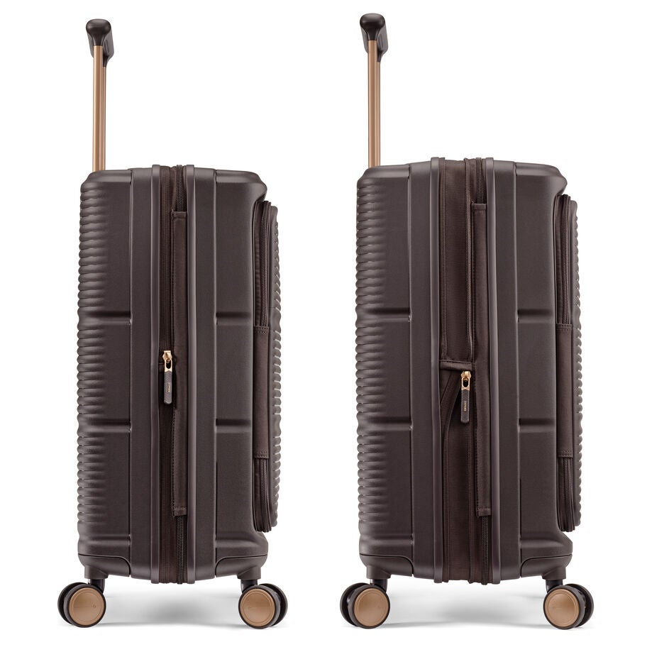 Paralux Carry-On Spinner in the color Coffee Bean. image number 8