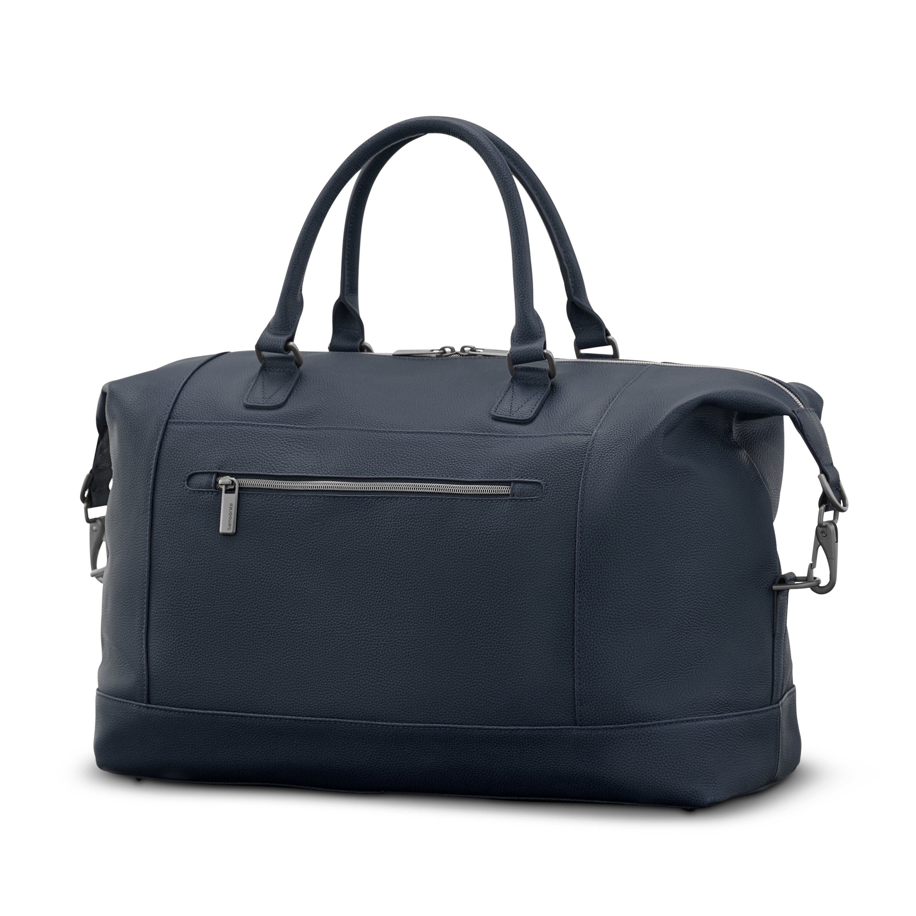 Samsonite leather duffle bag clearance