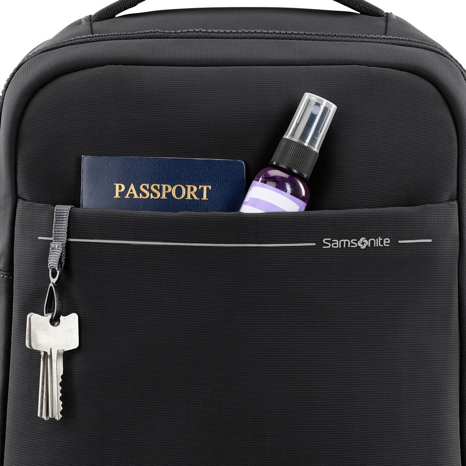 Better Than Basic Travel Backpack in the color Black. image number 3