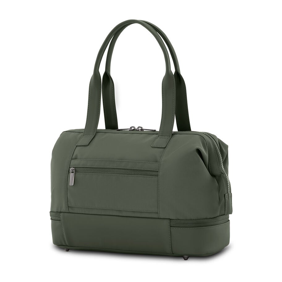 Better Than Basic Mini Weekender in the color OLIVE. image number 4