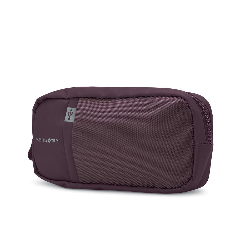 NuRoad Ladies 14.1" Backpack in the color Plum. image number 2