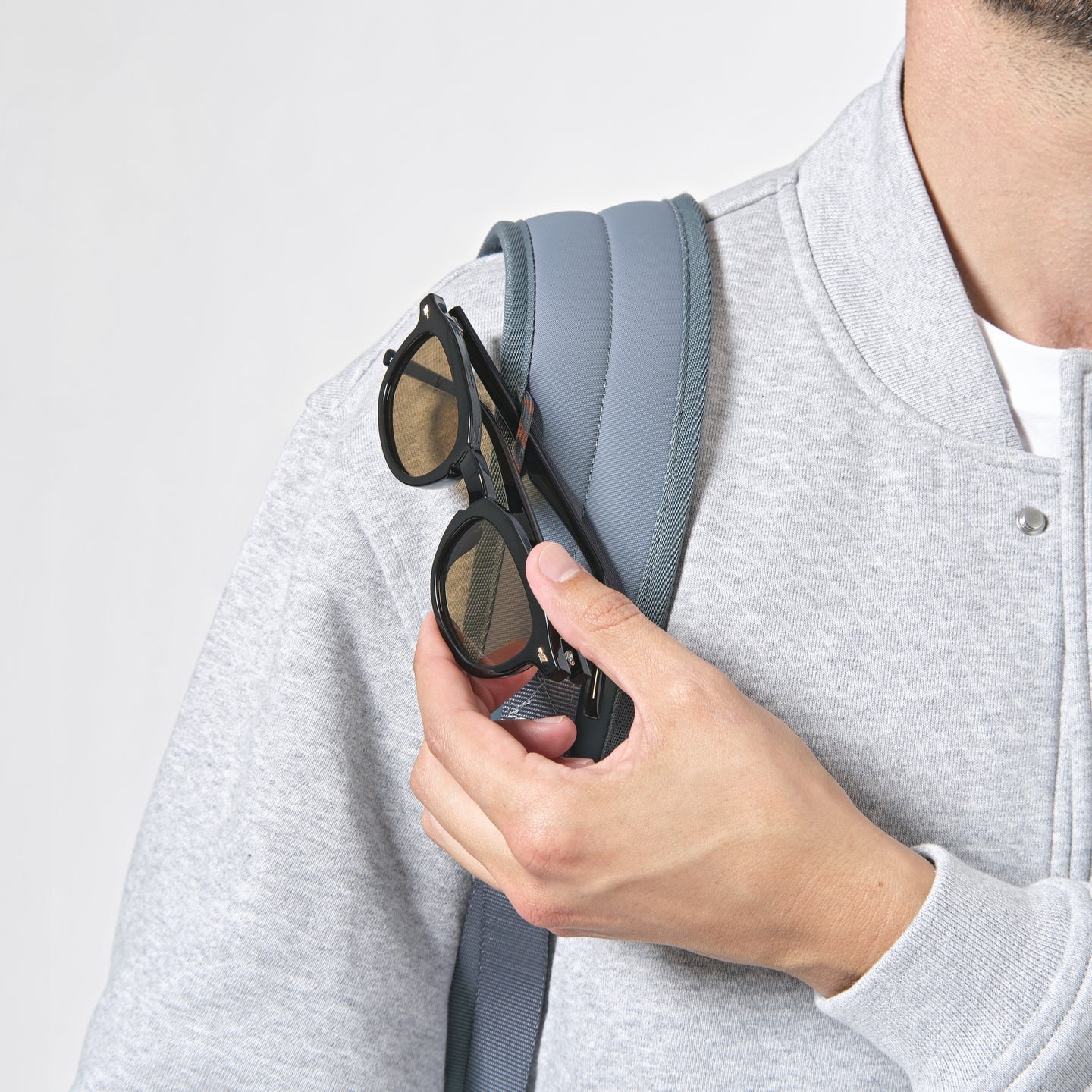 Security lops and an accessible front pocket keep essentials where you need them on the Axxis Standard Backpack.