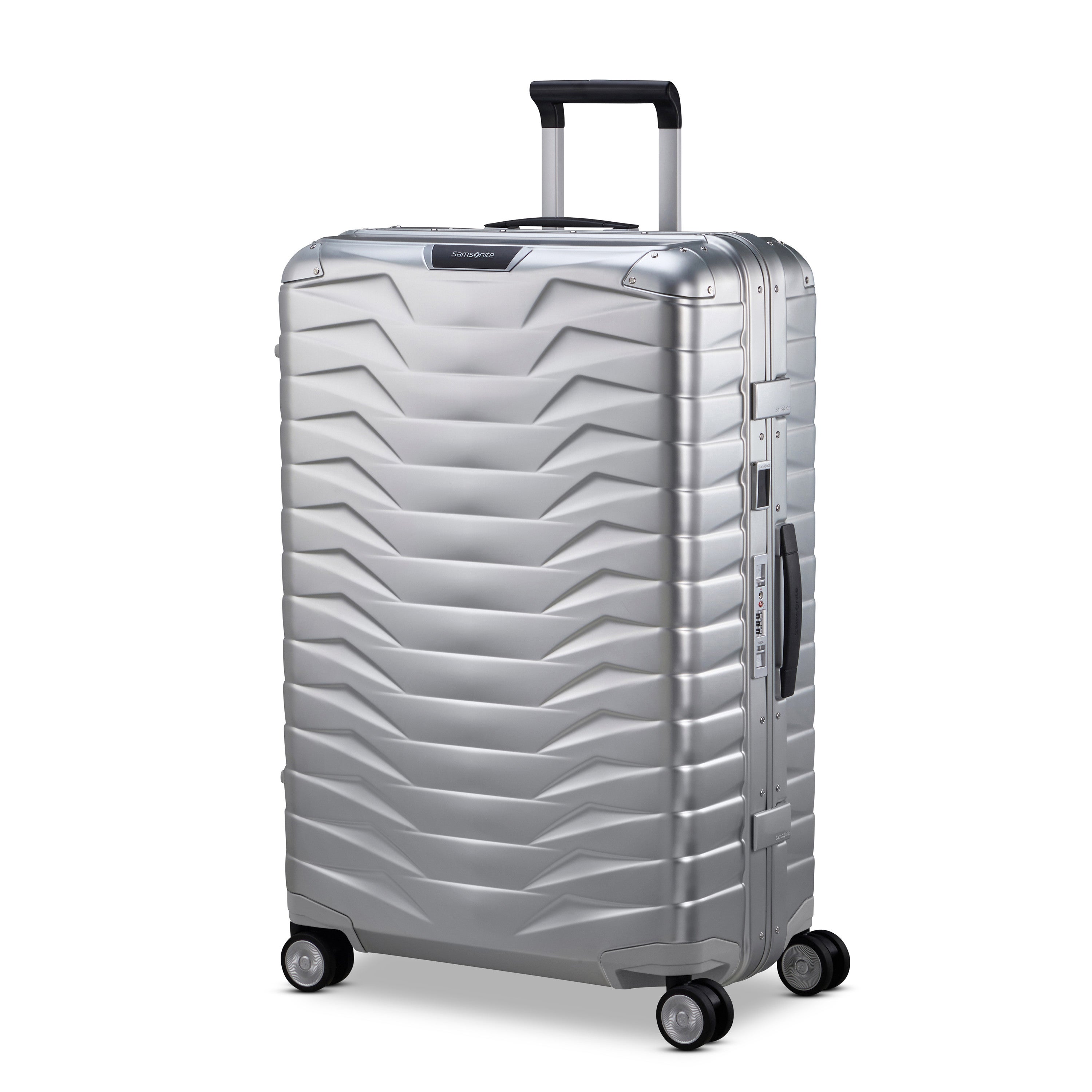 Proxis Alu Large Spinner | Grey | Luggage from Samsonite