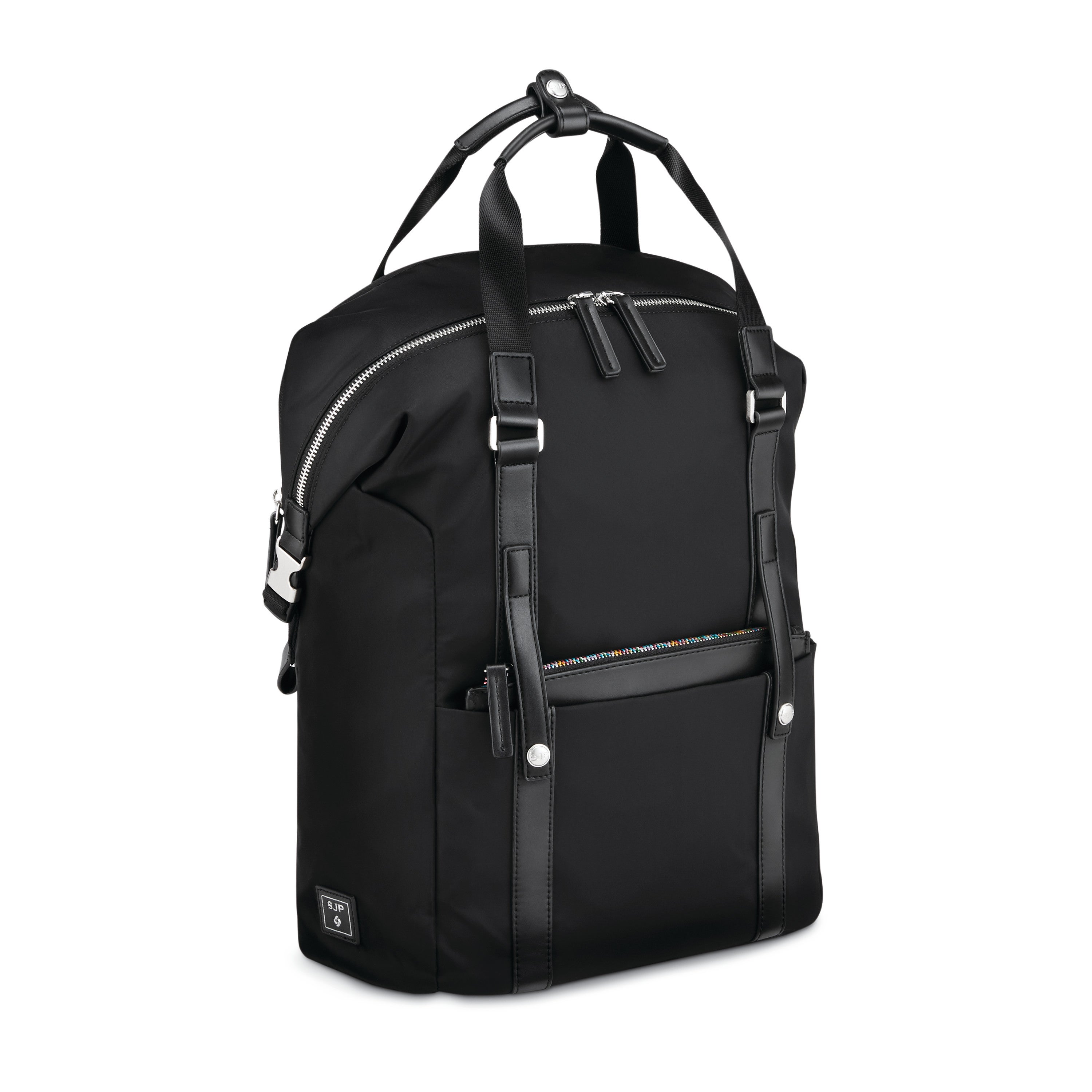 Sarah hotsell white backpack