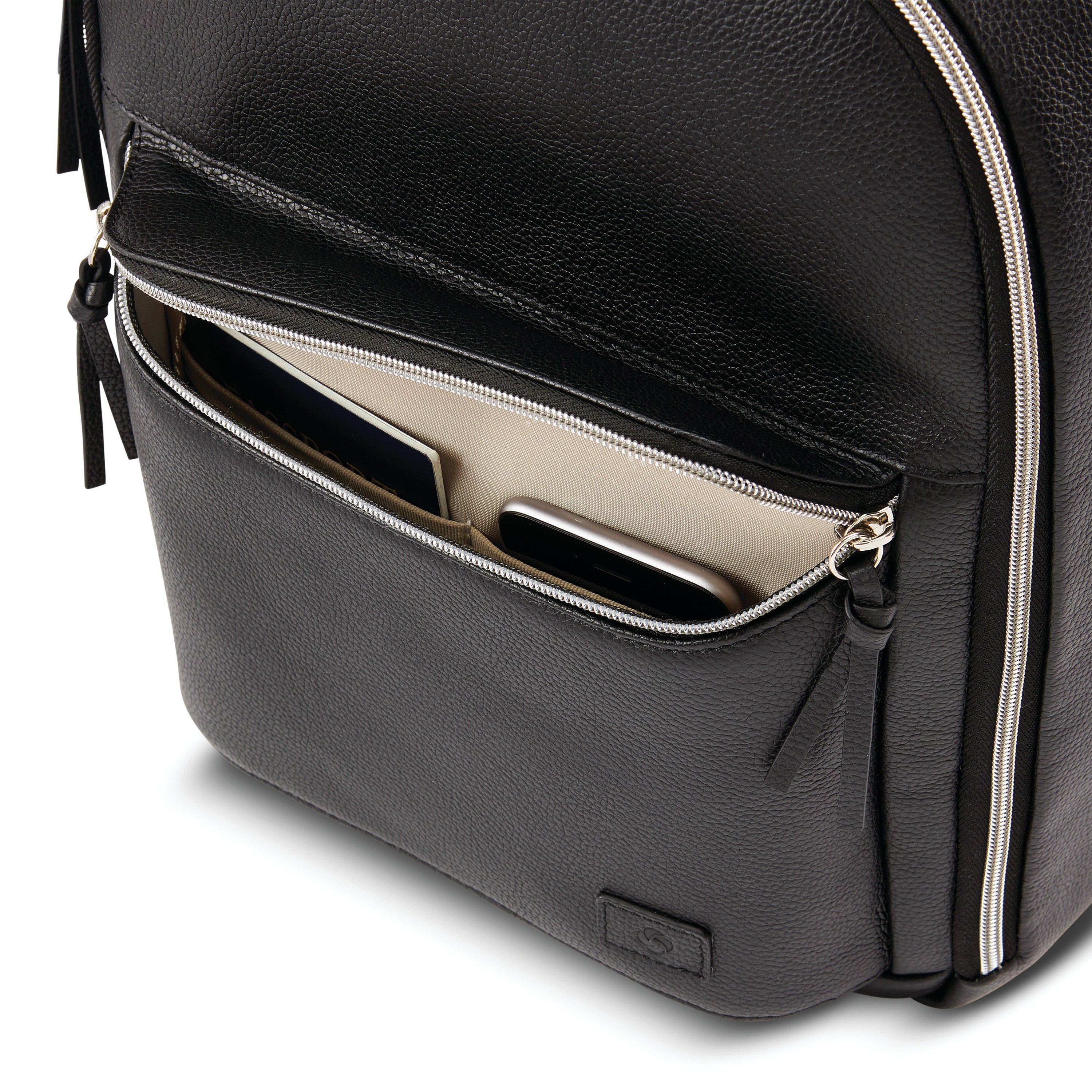 Samsonite ladies 2025 leather hampton backpack