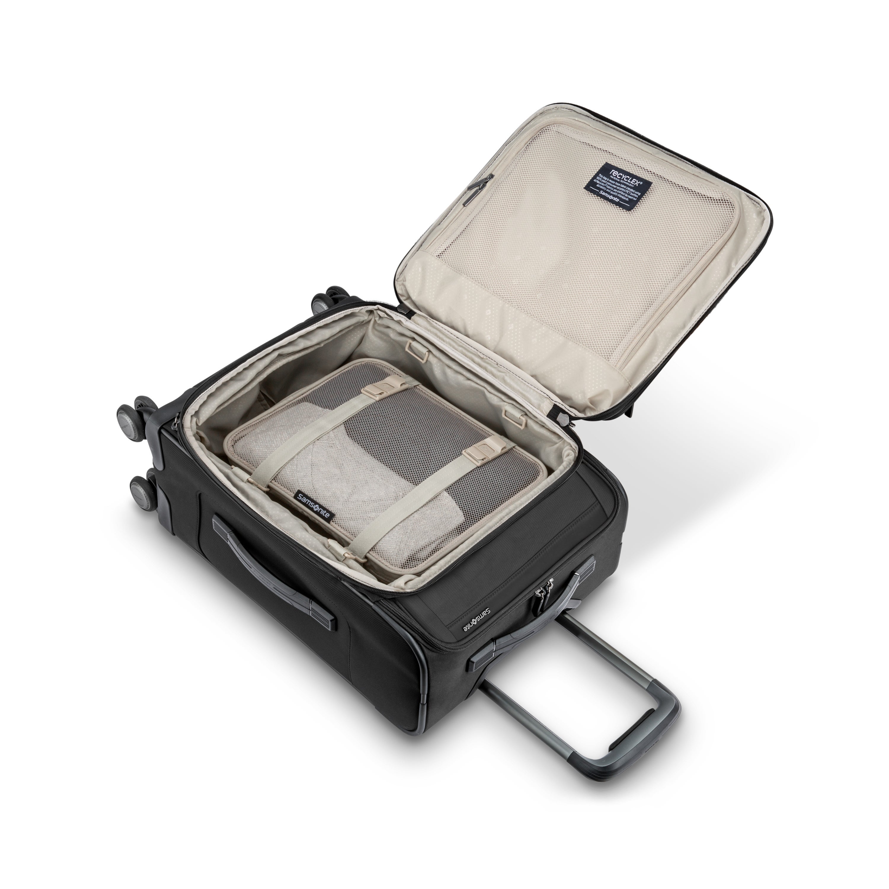 Samsonite lineate expandable softside luggage with double spinner wheels outlet