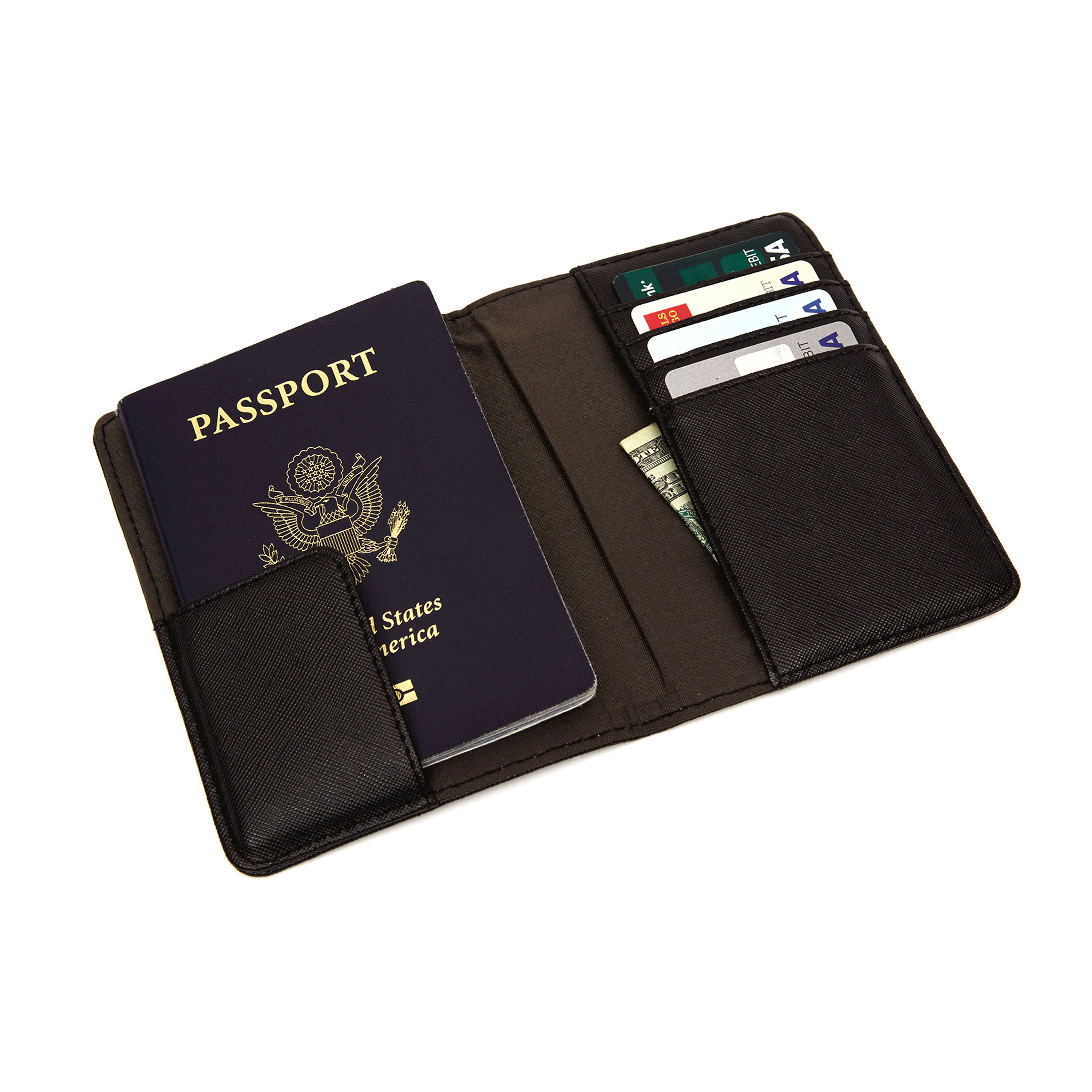 RFID Blocking Passport Holder & Travel Wallet - Zero Grid