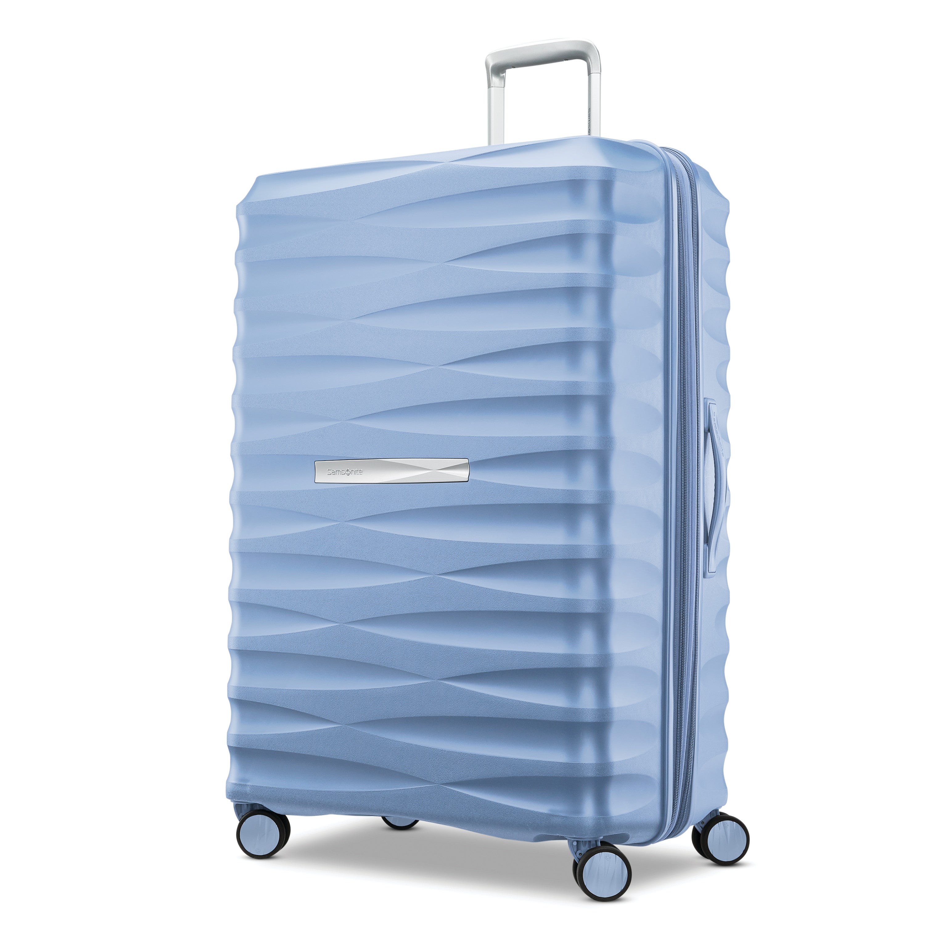 Blue samsonite suitcase best sale