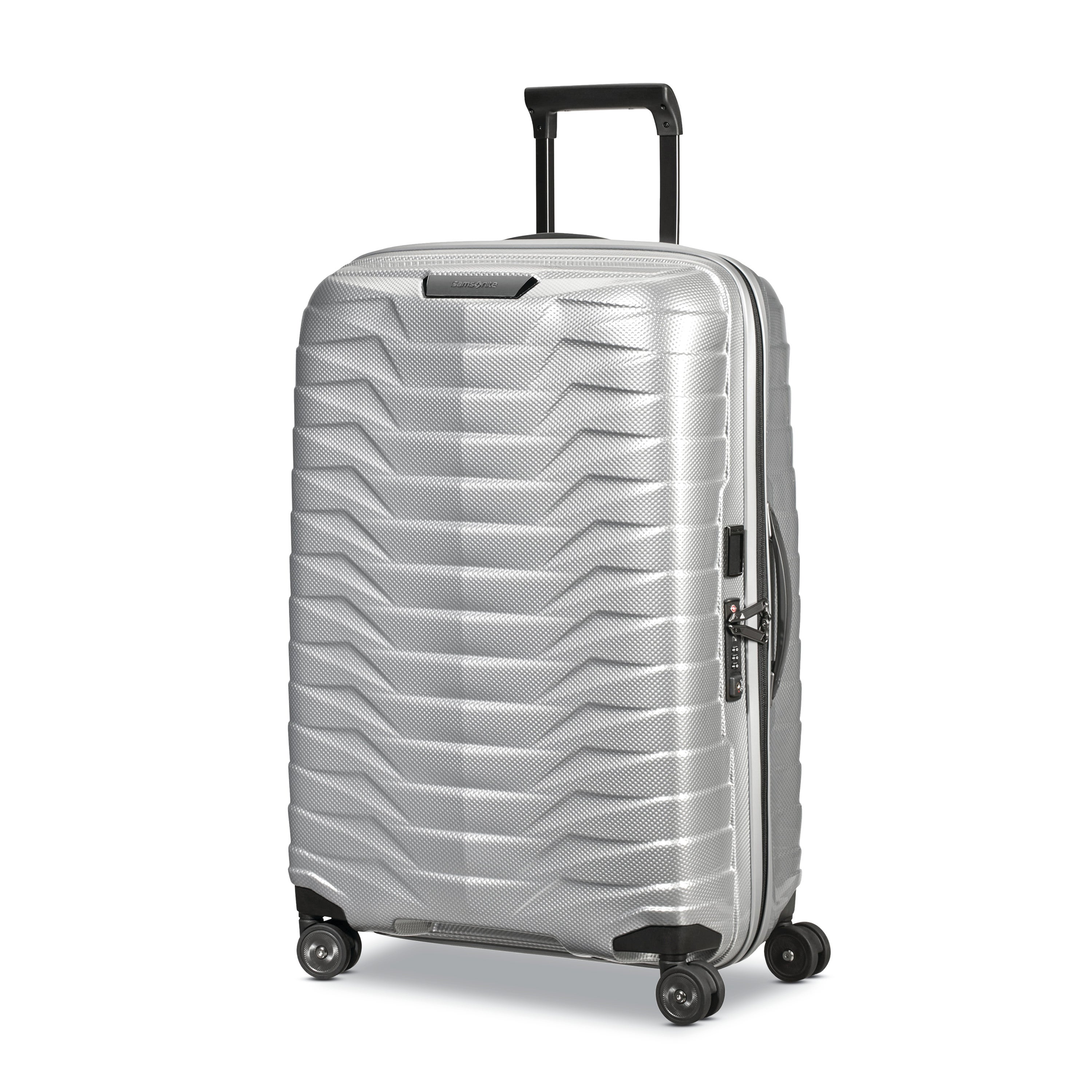 Proxis Medium Spinner | Silver | Luggage from Samsonite