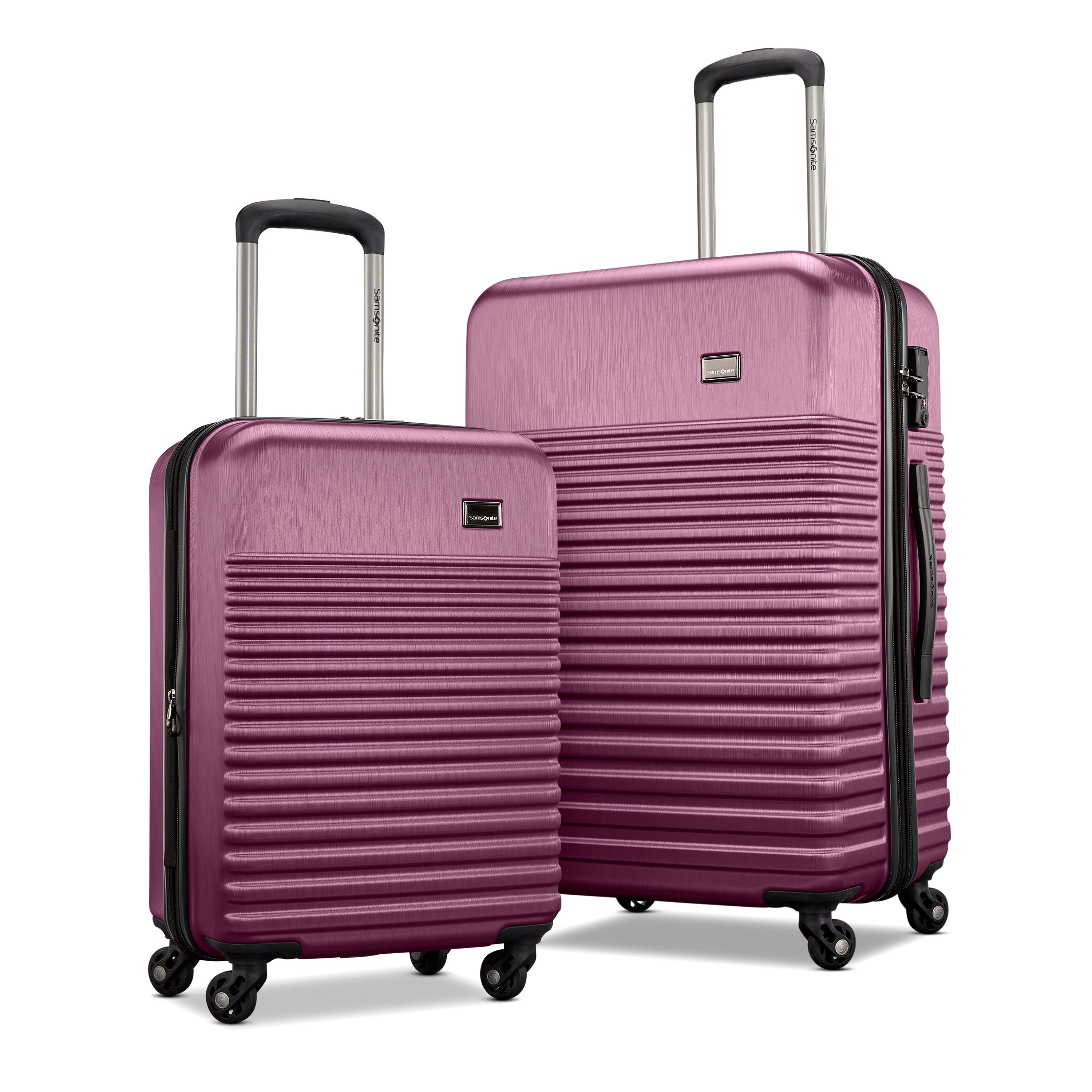 2 Piece Set (Co/m) | Purple | Luggage Set from Samsonite