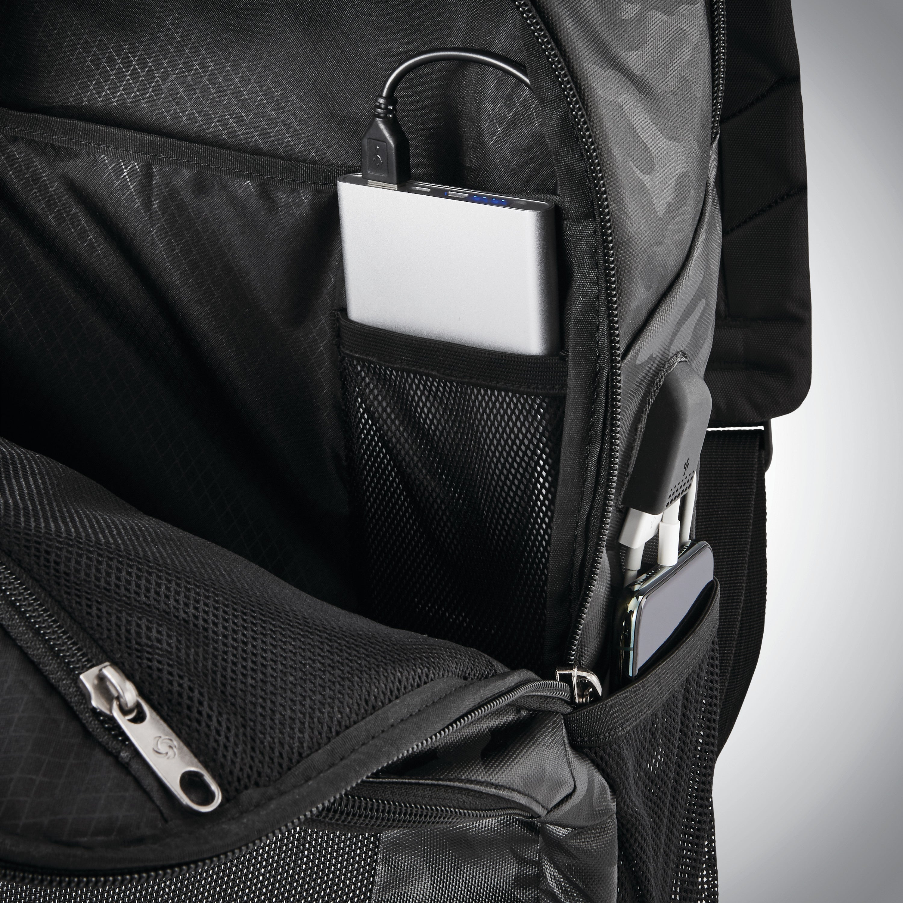 Samsonite kombi slim on sale backpack