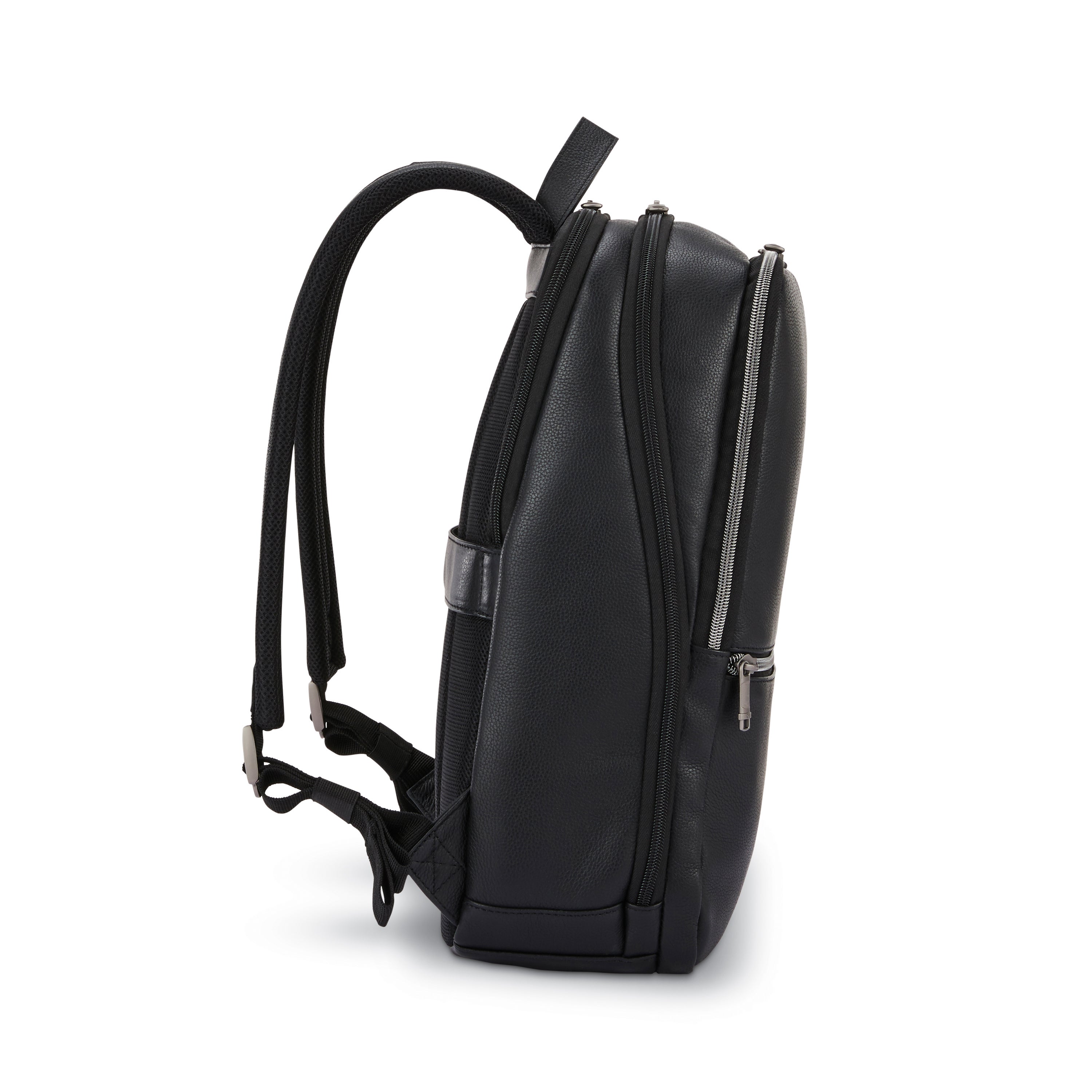 Samsonite mens leather classic slim backpack online