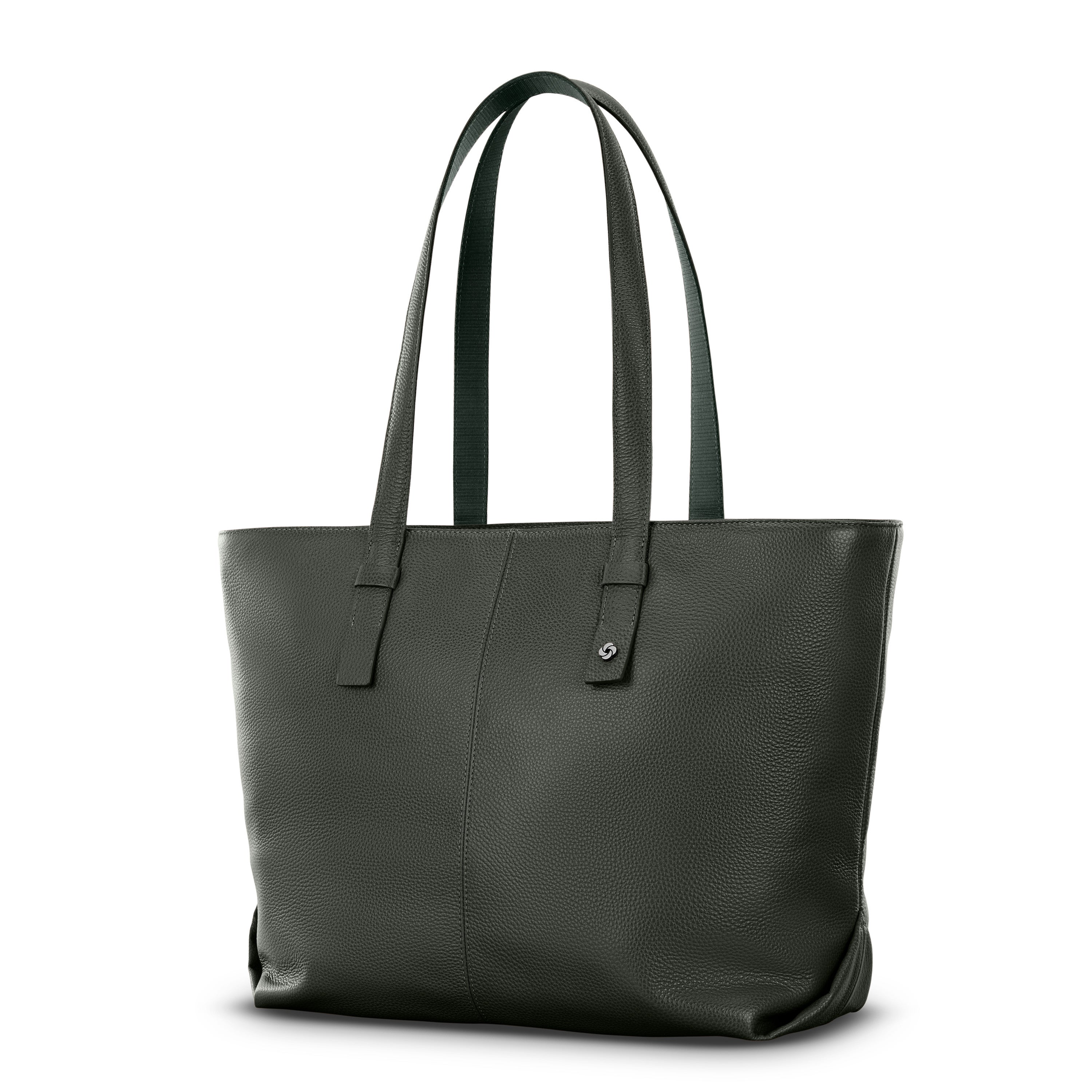 Mobile Solution 2 Leather Tote | Green | Bag from Samsonite
