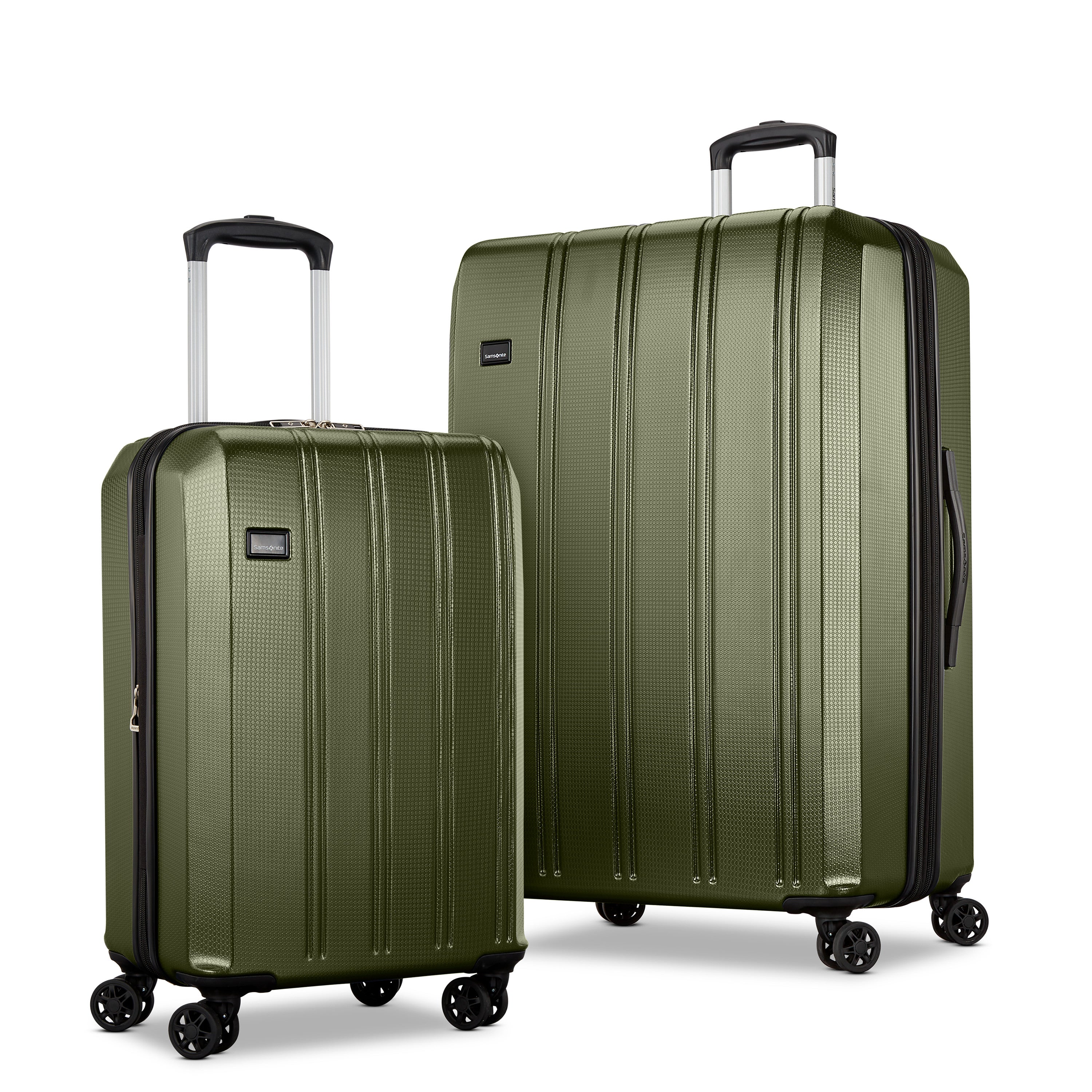 Carbon X 2 Piece Set (Co/l) | Green | Luggage Set from Samsonite