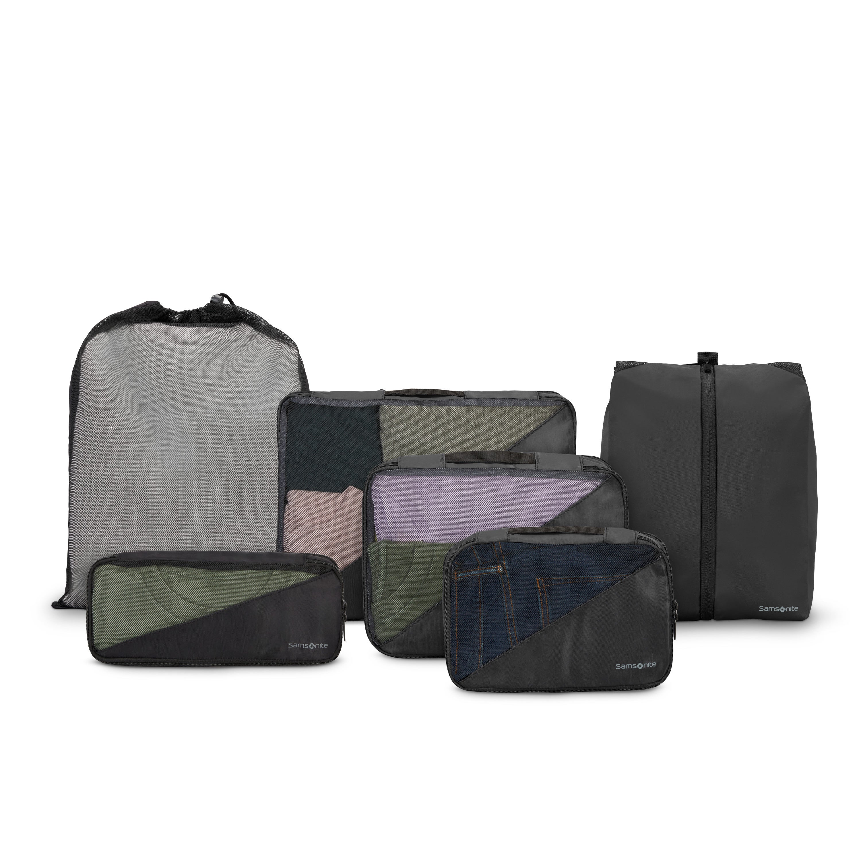 旅行かばん・小分けバッグ Supreme Packing Cube Set (3pcs) 3 Piece Compression Packing Cubes | Packing Organization
