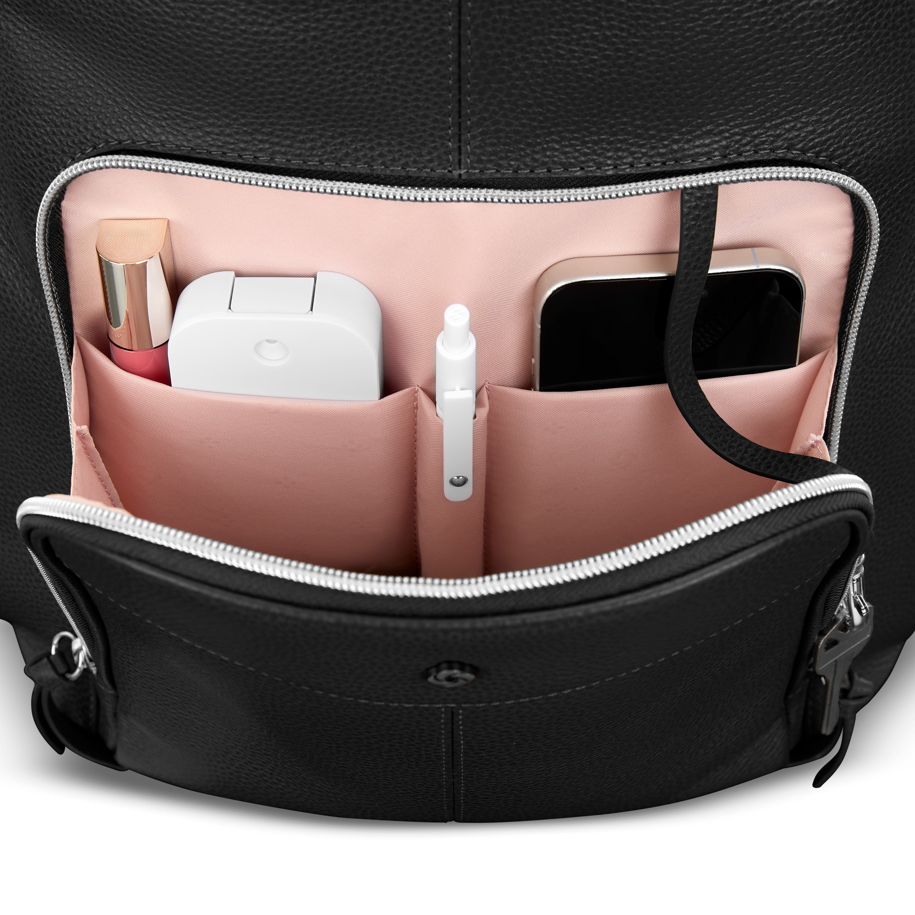 backpack for women with laptop compartment Sierra Leather Women, Cognac The slim and aesthetic cutting makes it stylish Matein Mlassic Travel Laptop Backpack