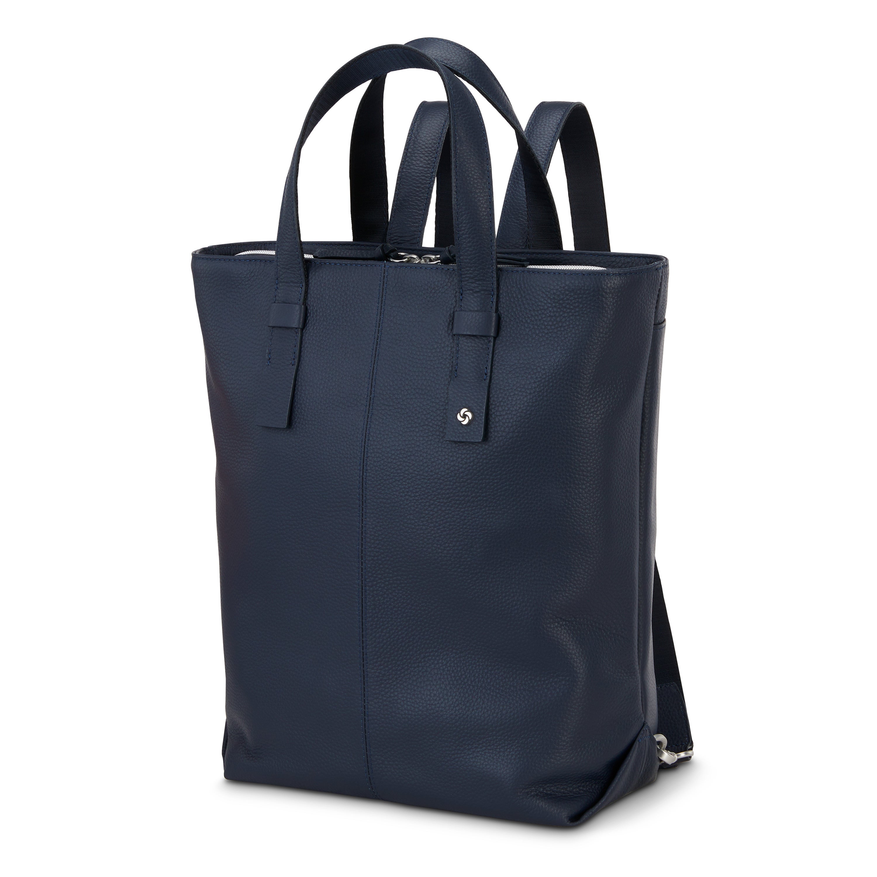 Women's Convertible Leather Backpack | Blue | Backpack from Samsonite